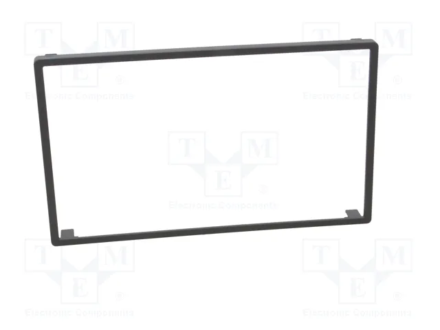 4CARMEDIA Bastidor de montaje de radio 2 DIN 110x188x8mm
