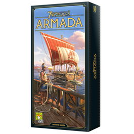 Repos Production 7 Wonders: Armada Nueva Edición SEV-SP05 - Juego de Mesa de Cartas, Expansión Naval (Requisito Juego Base), 3-7 Jugadores, A Partir 10 Años, 40 Min, Español