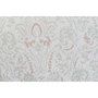 DKD Home Decor Colcha Floral Bordada Beige y Marrón 180x260x1 cm