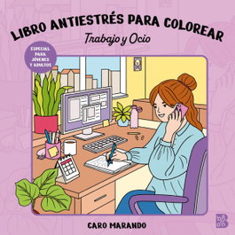 BALLON Libro Antiestrés para Colorear-Trabajo y Ocio