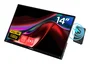 Verbatim Monitor Portátil 14 Pulgadas Full HD Táctil con Power Bank 5000mAh Black