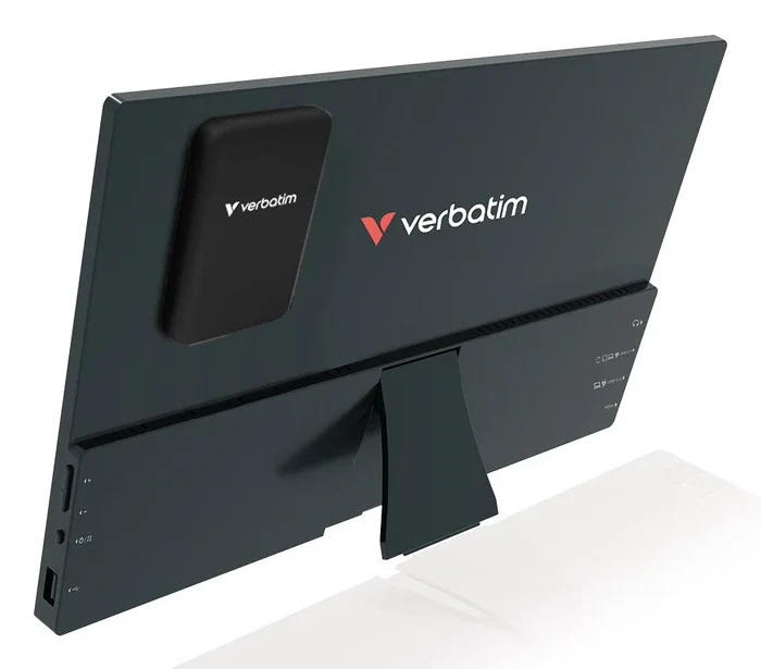 Verbatim Monitor Portátil 14 Pulgadas Full HD Táctil con Power Bank 5000mAh Black Verbatim Monitor Portátil 14 Pulgadas Full HD Táctil con Power Bank 5000mAh Black