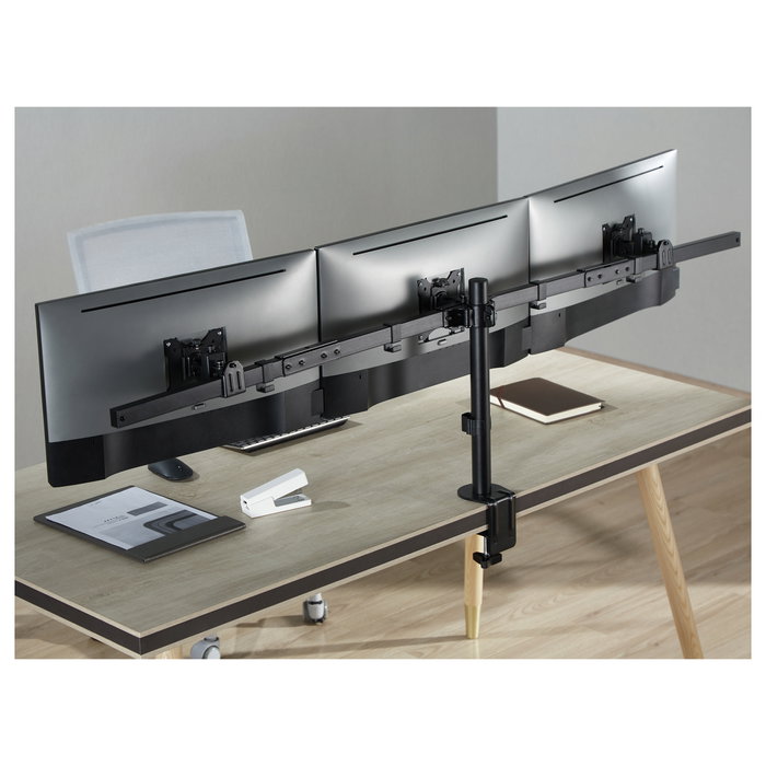 Equip Soporte para 3 Monitores 17-32 Pulgadas Negro Equip Soporte para 3 Monitores 17-32 Pulgadas Negro