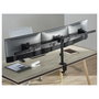 Equip Soporte para 3 Monitores 17-32 Pulgadas Negro