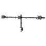 Equip Soporte para 3 Monitores 17-32 Pulgadas Negro