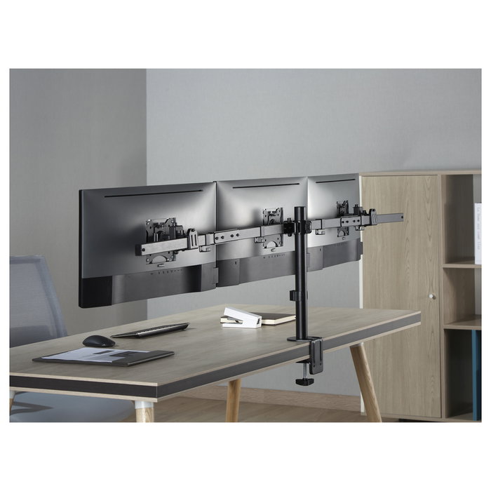 Equip Soporte para 3 Monitores 17-32 Pulgadas Negro Equip Soporte para 3 Monitores 17-32 Pulgadas Negro