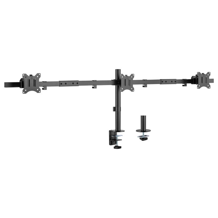 Equip Soporte para 3 Monitores 17-32 Pulgadas Negro Equip Soporte para 3 Monitores 17-32 Pulgadas Negro
