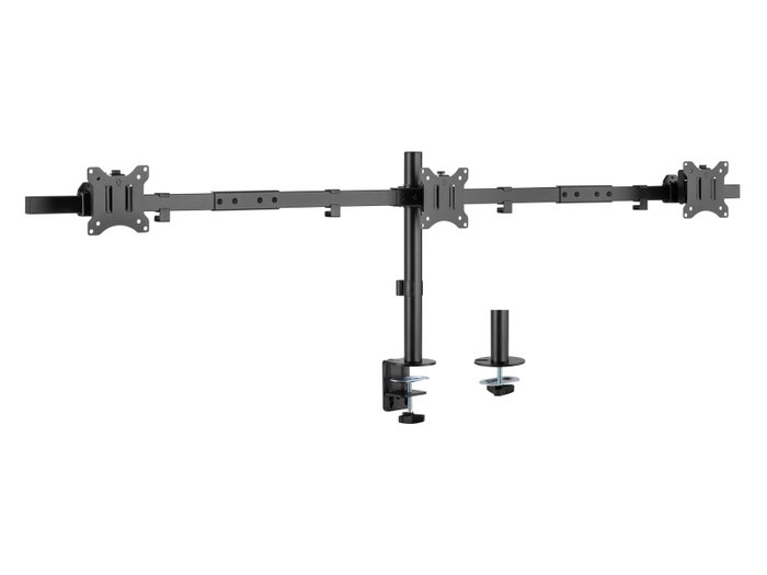Equip Soporte de Mesa para 3 Monitores 17-32 Pulgadas Negro