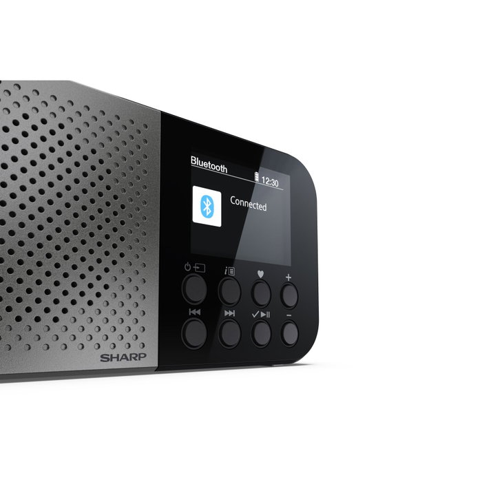 Sharp DR-P520 Osaka Radio Digital Portátil Negra