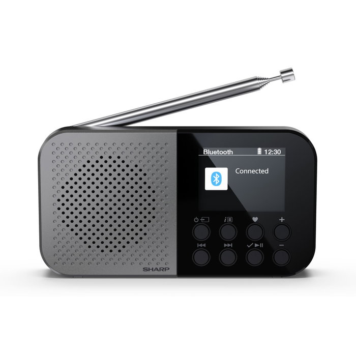 Sharp DR-P520 Osaka Radio Digital Portátil Negra