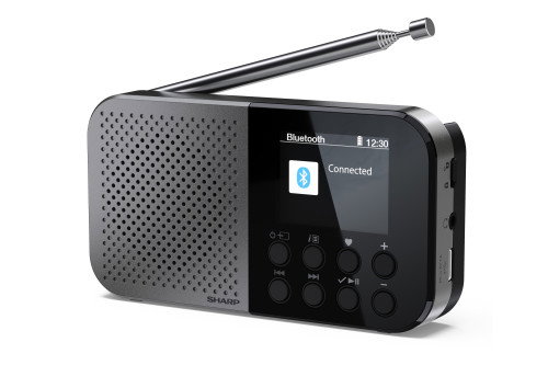 Sharp DR-P520 Radio Personal Digital Gris Sharp DR-P520 Radio Personal Digital Gris