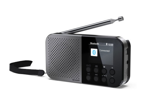 Sharp DR-P520 Radio Personal Digital Gris Sharp DR-P520 Radio Personal Digital Gris