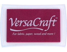 Tsukineko VERSACRAFT Almohadilla de Tinta Granate 95x65mm