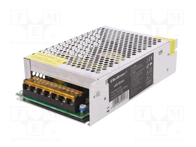 Qoltec Zasilacz impulsowy LED IP20 100W 12V 8.3A