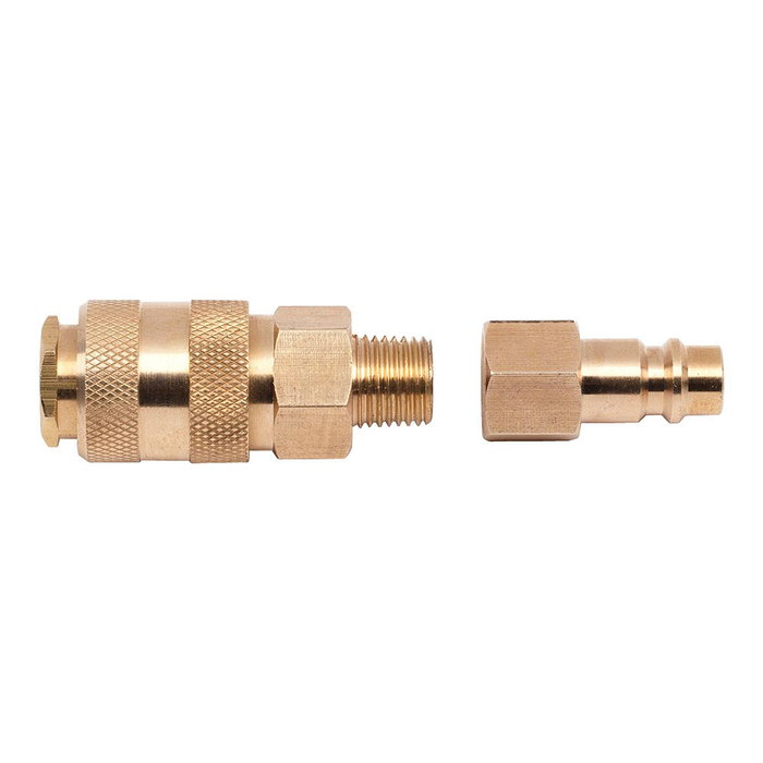 Powerplus Adaptador Conexión Aire Comprimido Euro Macho Orion Hembra 1/4" Latón 2 Ud Powerplus Adaptador Conexión Aire Comprimido Euro Macho Orion Hembra 1/4" Latón 2 Ud