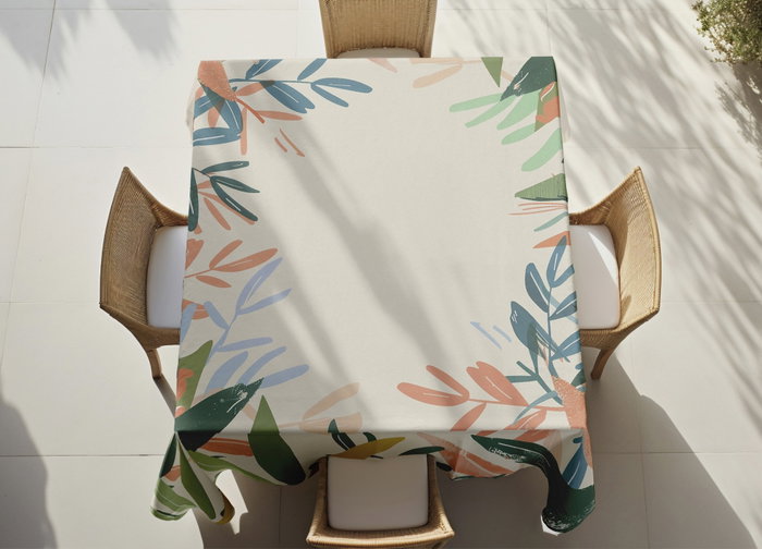 Hermia Mantel Asr-tblclt25 -37 | 140 x 220cm | Algodón y Poliéster Hermia Mantel Asr-tblclt25 -37 | 140 x 220cm | Algodón y Poliéster