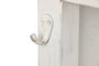 DKD Home Decor Isla Cocina India 1c24 Cottage Blanco Madera y Mármol 76 x 92 x 168 cm con 6 Cajones y 2 Estantes