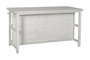 DKD Home Decor Isla Cocina India 1c24 Cottage Blanco Madera y Mármol 76 x 92 x 168 cm con 6 Cajones y 2 Estantes