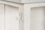 DKD Home Decor Isla Cocina India 1c24 Cottage Blanco Madera y Mármol 76 x 92 x 168 cm con 6 Cajones y 2 Estantes