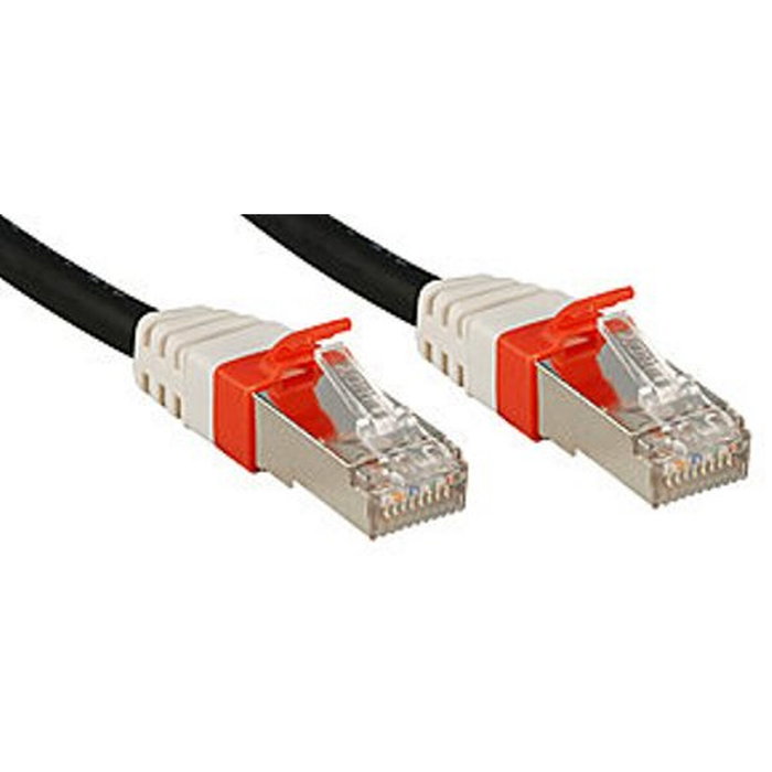 Lindy Cable de red Cat6a S/FTP (S-STP) 40 m Negro RJ-45