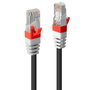 Lindy 45342 Cable de Red Ethernet 40 m - Cat6a S/FTP (S-STP) Blindado - Negro - IEEE 802.3/3ab/3ae/3u - Conectores RJ-45 Macho