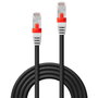 Lindy 45342 Cable de Red Ethernet 40 m - Cat6a S/FTP (S-STP) Blindado - Negro - IEEE 802.3/3ab/3ae/3u - Conectores RJ-45 Macho