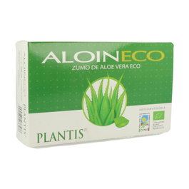 Plantis Aloin 20 ampollas Zumo de Aloe Vera Artesanía Agrícola