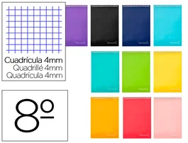 Liderpapel Cuaderno Espiral Witty Bolsillo Octavo Apaisado