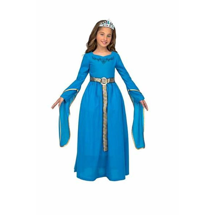 My Other Me Disfraz Princesa Medieval Azul Talla 7-9 Y