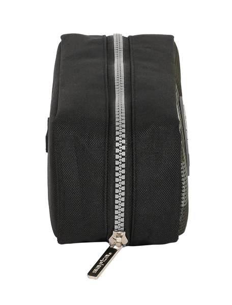 Estuche Escolar Safta Stone Negro 21 x 8 x 8 cm