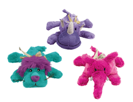 Kong Juguete Peluche Resistente con Chirriador para Perros Cozies Brights Adorable y Suave