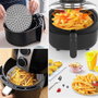 Inde Quttin Base Silicona Air Fryer Redonda 19.5 cm (24 Unidades)