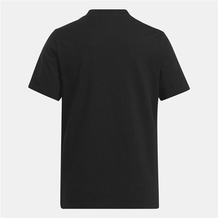 Camiseta de Manga Corta Mujer Reebok Identity Big Logo Negro