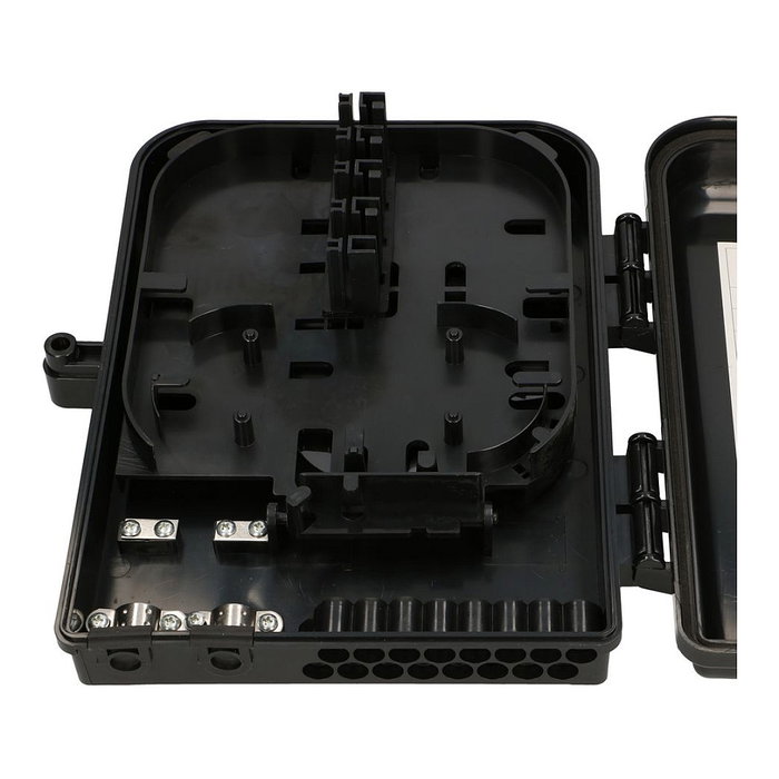 Extralink Eliza V2 Caja de Terminal de Fibra Óptica 16 Núcleos Negro Mid-span