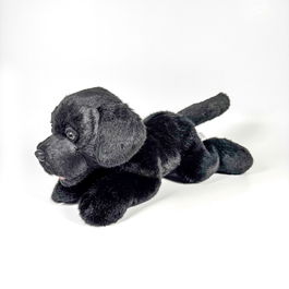 Bocalan Peluche Labrador Negro Tumbado 25Cm 939D00286