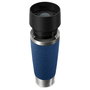 Emsa Travel Mug Classic N2022100, 500 ml, Azul/Acero inoxidable