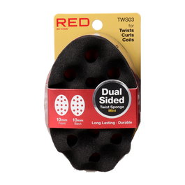 Red Kiss Esponja para el Cabello Twist Sponge Mini Double Side