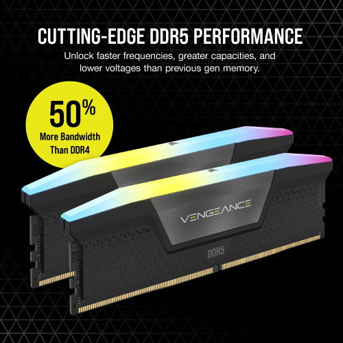 Corsair Vengeance RGB CMH48GX5M2B6000C30 48 GB (2 x 24 GB) DDR5 6000 MHz