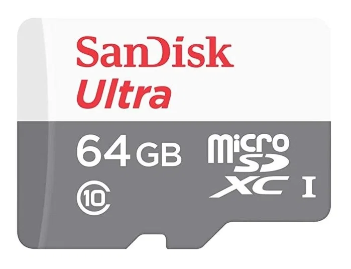 SanDisk SDSQUNR-064G-GN3MN Memoria Flash 64 GB MicroSDXC Clase 10 U1 Gris Blanco SanDisk SDSQUNR-064G-GN3MN Memoria Flash 64 GB MicroSDXC Clase 10 U1 Gris Blanco