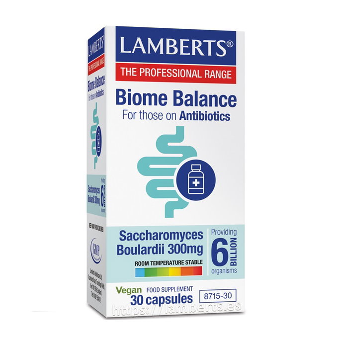 LAMBERTS Biome Balance Antibiotics 30 Cápsulas LAMBERTS Biome Balance Antibiotics 30 Cápsulas