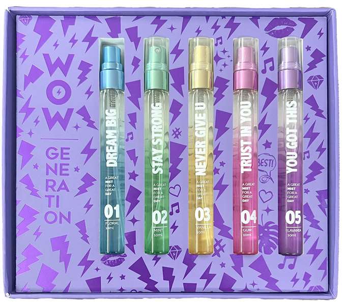 Kids Euroswan Bruma Corporal Perfumada, Pack de 5 Unidades