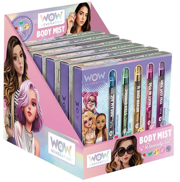 Kids Euroswan Bruma Corporal Perfumada, Pack de 5 Unidades