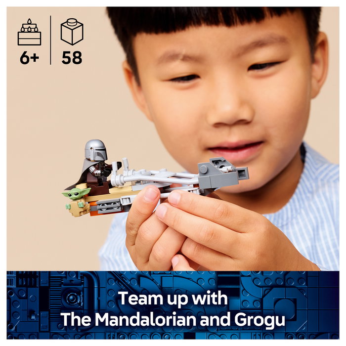 LEGO Star Wars Moto Speeder del Mandaloriano y Grogu LEGO Star Wars Moto Speeder del Mandaloriano y Grogu