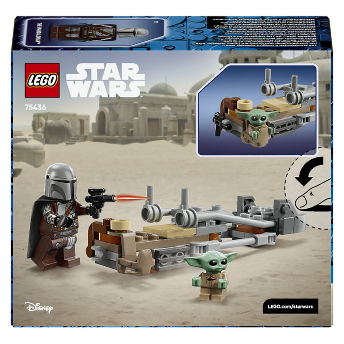 LEGO Star Wars Moto Speeder del Mandaloriano y Grogu LEGO Star Wars Moto Speeder del Mandaloriano y Grogu