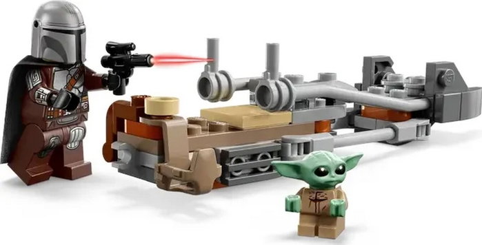 LEGO Star Wars Moto Speeder del Mandaloriano y Grogu LEGO Star Wars Moto Speeder del Mandaloriano y Grogu