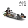 LEGO Star Wars Moto Speeder del Mandaloriano y Grogu