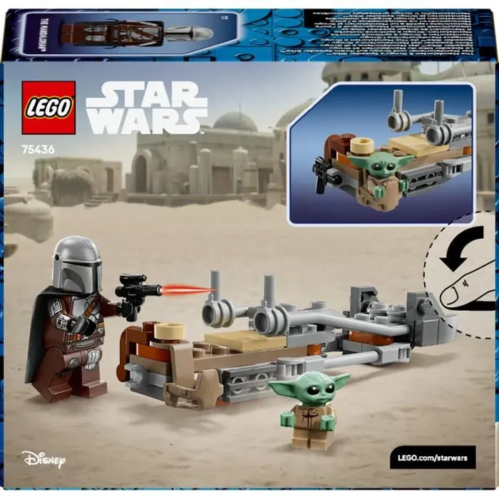 LEGO Star Wars Moto Speeder del Mandaloriano y Grogu LEGO Star Wars Moto Speeder del Mandaloriano y Grogu