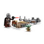 LEGO 75436 Star Wars Mandaloriano y Grogu Moto Speeder, Set de Construcción de 58 Piezas