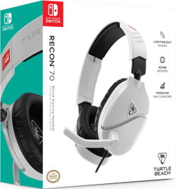 Turtle Beach Recon 70 Blanco para Nintendo Switch