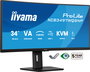 iiyama ProLite XCB3497WQSNP-B1 Monitor Curvo 34 inch UWQHD 120Hz Black